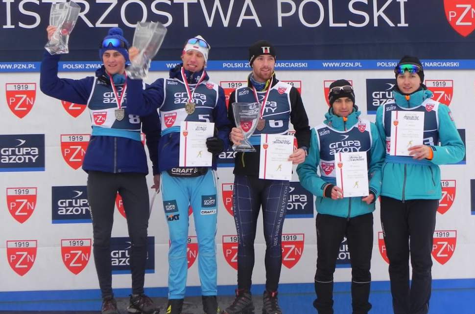 Kamil Bury (nr 5) - mistrz Polski w sprintach (foto: skipol.pl)