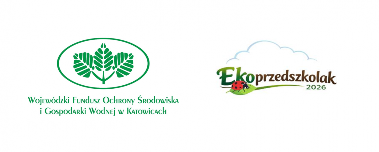 Logotypy Wojewódzkiego Funduszu Ochrony Środowiska i Gospodarki Wodnej w Katowicach oraz programu Ekoprzedszkolak