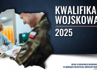 Plakat Kwalifikacji Wojskowej 2025