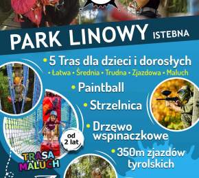 Atrakcje Parku Linowego