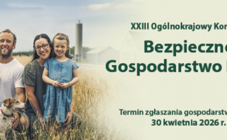 Konkurs Bezpieczne Gospodarstwo Rolne; źródło: www.gov.pl/krus