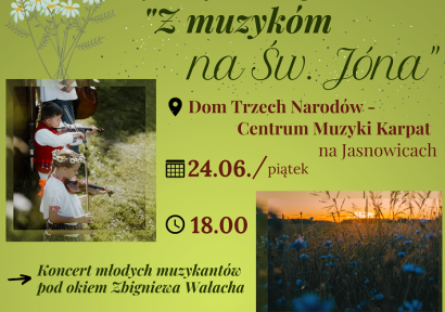 Wydarzenie "Z muzykóm na Św. Jóna"