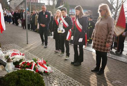 Święto Niepodległości w Gminie Istebna fot. Bronka Polok