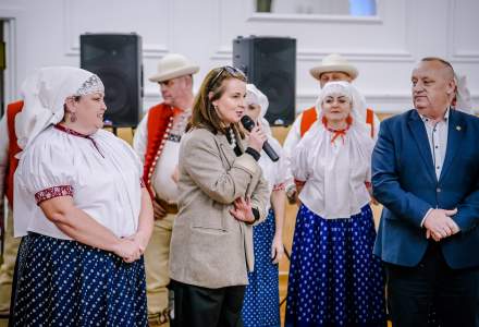 Uczestnicy Świątecznego Spotkania dla Seniorów w Koniakowie fot. M.Kuźma