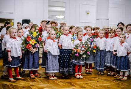 Uczestnicy Świątecznego Spotkania dla Seniorów w Koniakowie fot. M.Kuźma