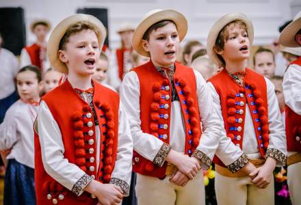 Uczestnicy Świątecznego Spotkania dla Seniorów w Koniakowie fot. M.Kuźma
