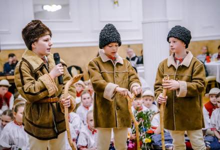 Uczestnicy Świątecznego Spotkania dla Seniorów w Koniakowie fot. M.Kuźma