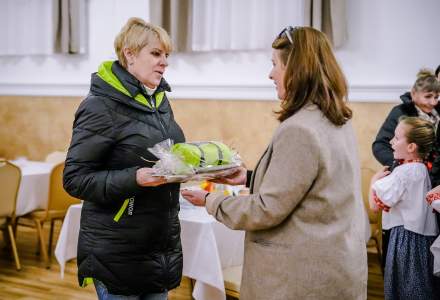 Uczestnicy Świątecznego Spotkania dla Seniorów w Koniakowie fot. M.Kuźma