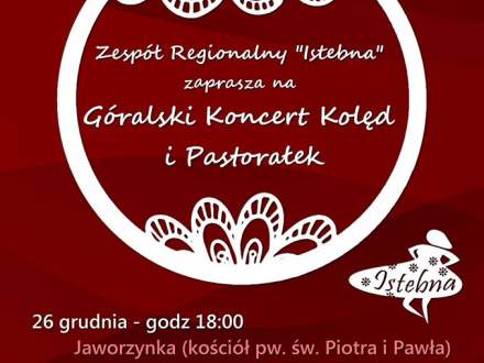 Plakat koncertów