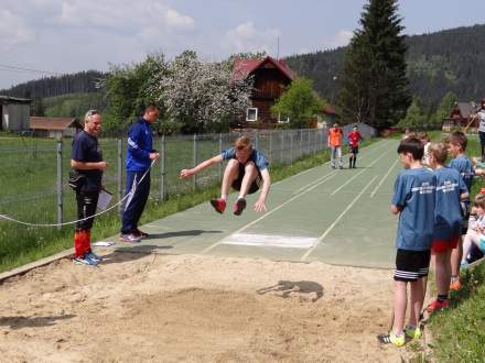 Sportowa rywalizacja szkół Istebna - Ćierne