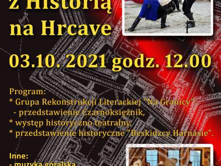 Plakat na Dzień z Historią na Hrcave