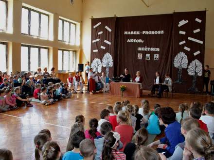 Spotkanie z aktorem Markiem Proboszem