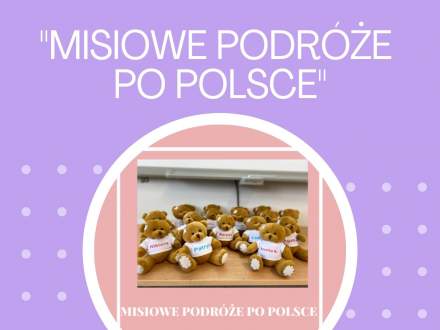 Baner projektu Misiowe Podróże po Polsce