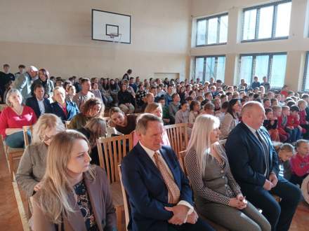 Uroczyste otwarcie wyremontowanej kuchni w ramach rządowego programu „Posiłek w szkole i w domu”