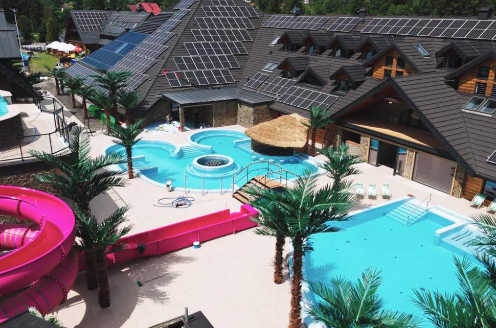 Baseny zewnętrzne kompleksu