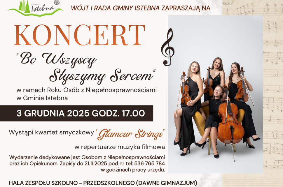 Zaproszenie na Koncert