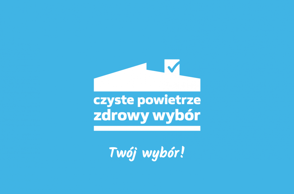 Grafika przedstawiająca Logo programu "Czyste Powietrze"