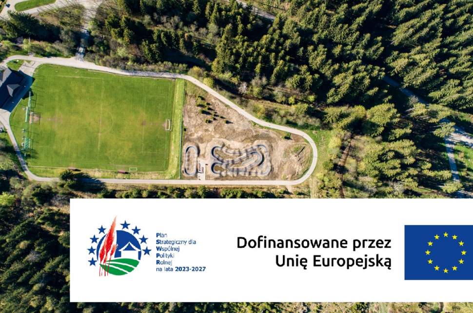 Grafika informacyjna dotycząca pozyskania dofinansowania dla Gminy Istebna